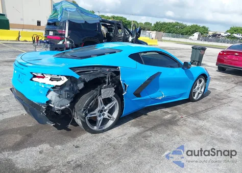 2022 Chevrolet Corvette Stingray 1Lt из США, поврежденный, VIN 1G1YA2D42N5119843